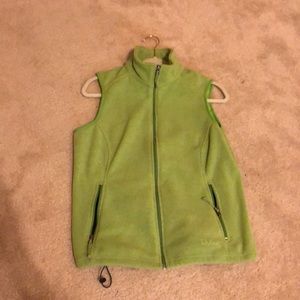 LL Bean fleece vest